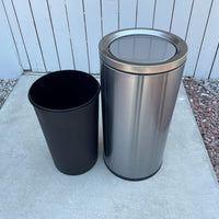 12 Gallon Stainless Steel Trash Can with Lid