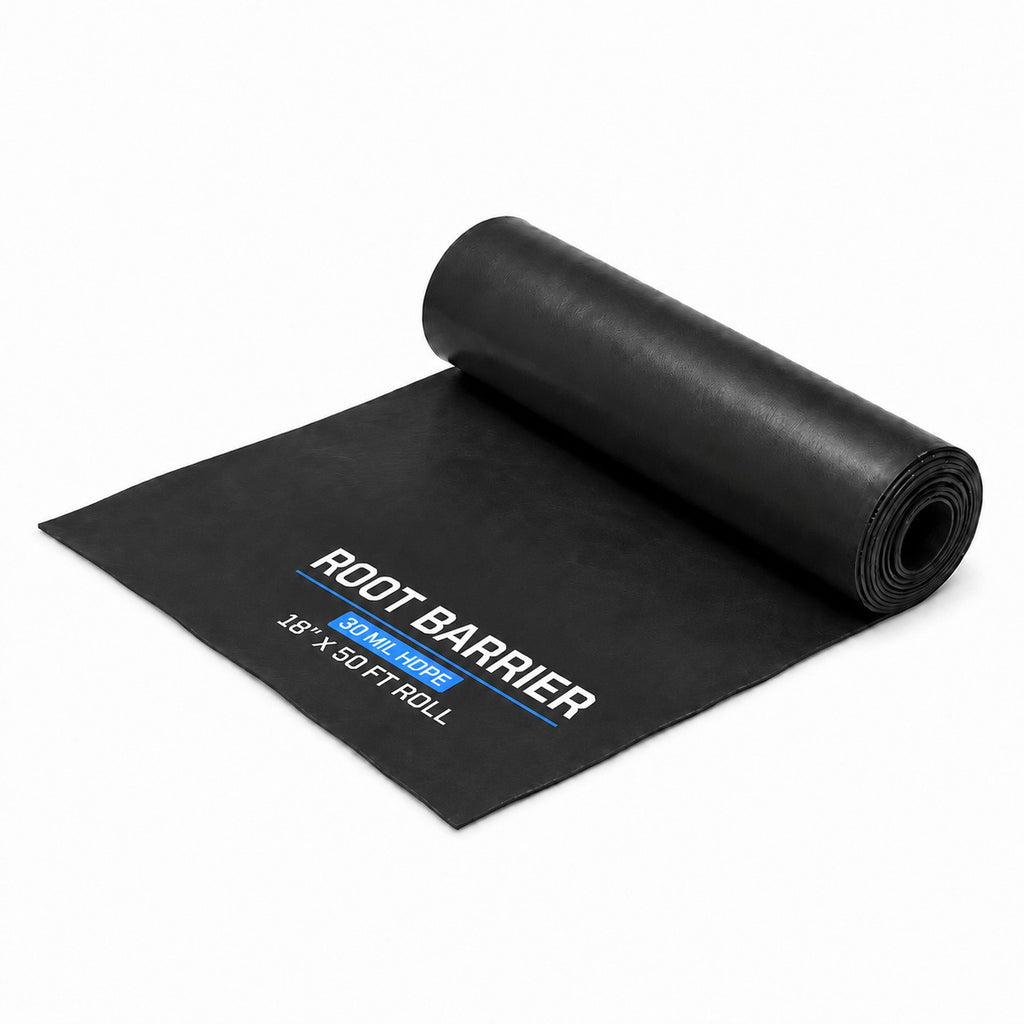 18" x 50' Root Barrier Fabric Roll | 30 Mil HDPE