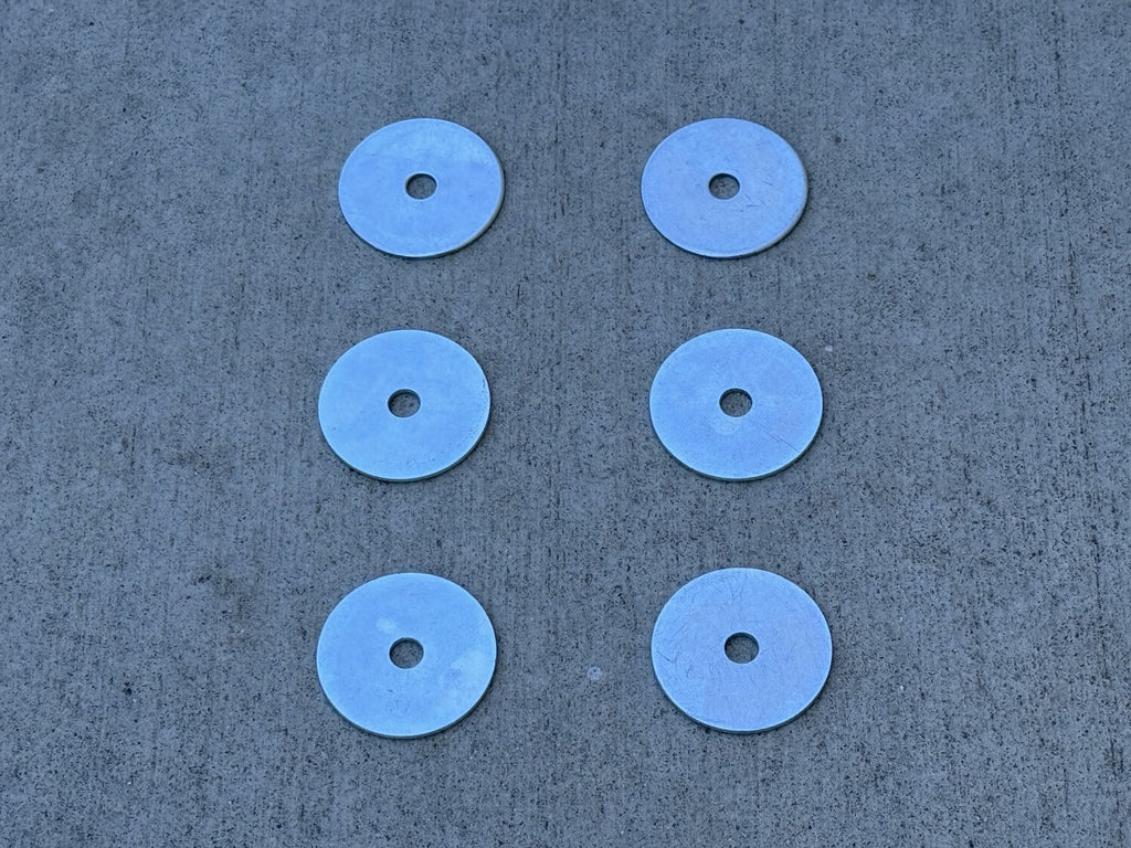 3/16” x 1-1/4” Galvanized Fender Washer (Zinc Plated)