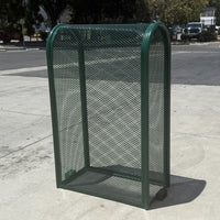 35"x17.5"x51.5" Backflow Security Cage – Backflow Preventer Enclosure (Green)