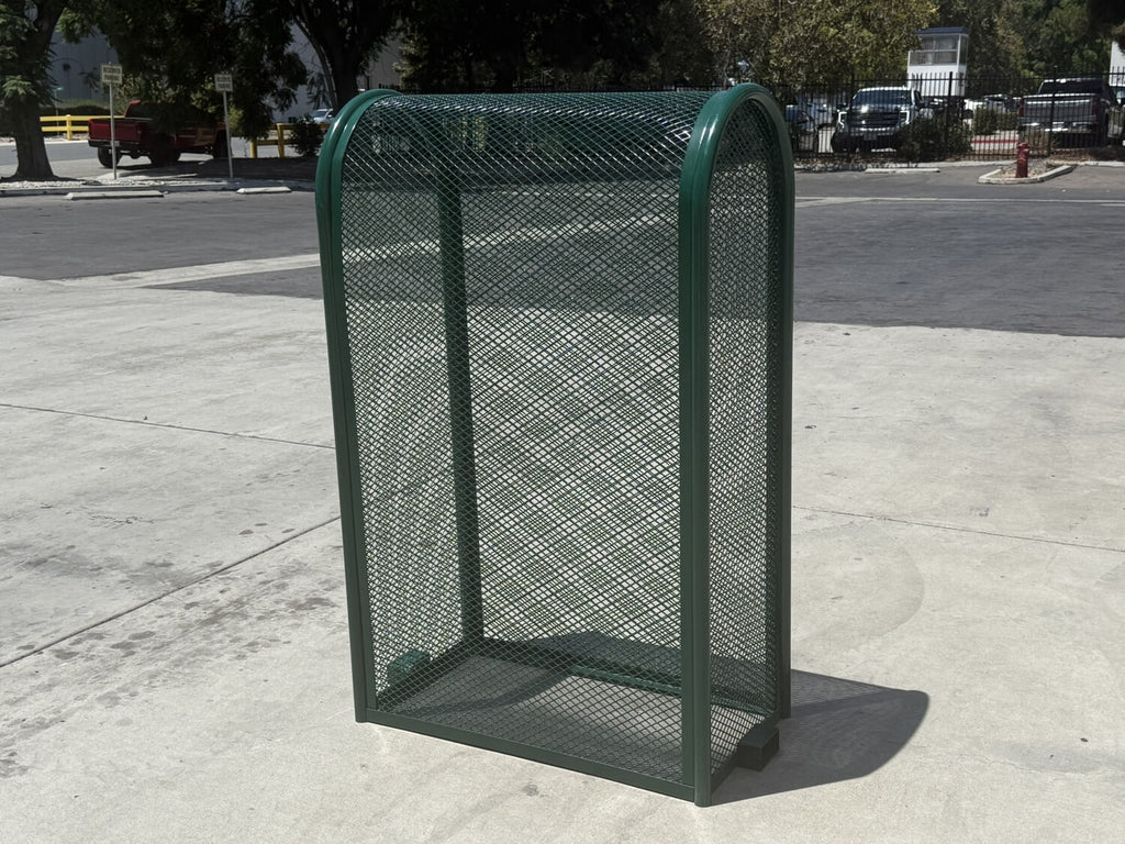 35"x17.5"x51.5" Backflow Security Cage – Backflow Preventer Enclosure (Green)