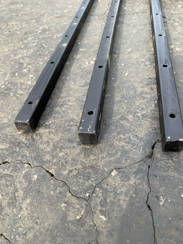 steel square concrete stakes