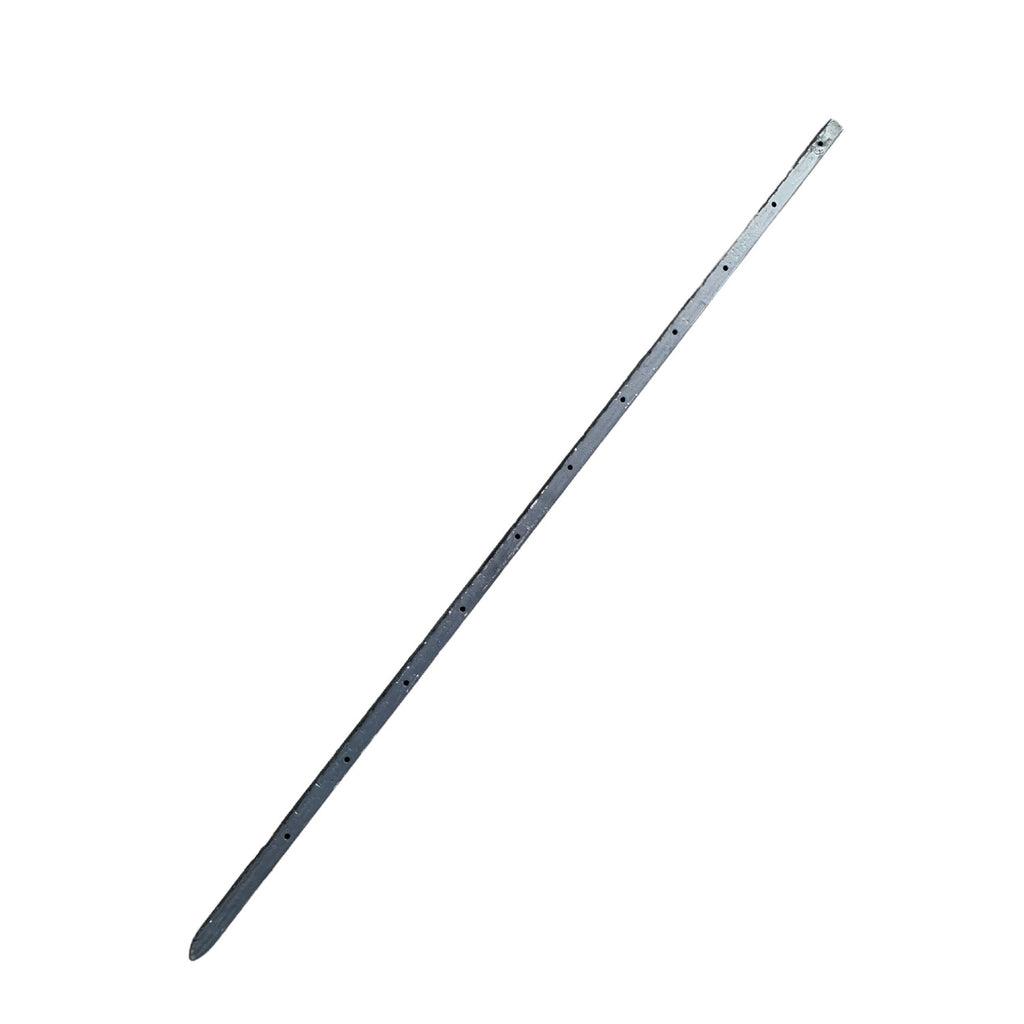 36" square concrete stakes with holes
