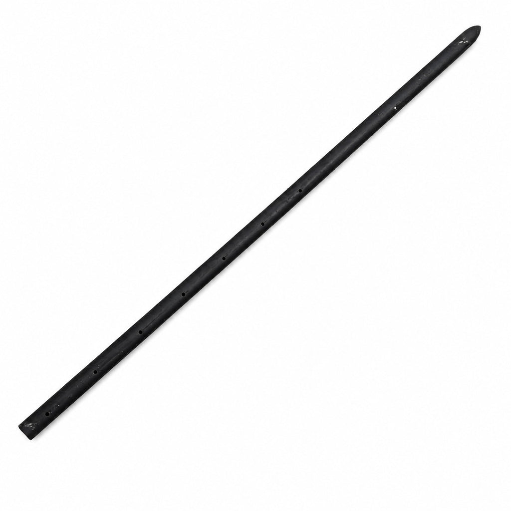 36 in x 1 in round rebar stake with nail holes