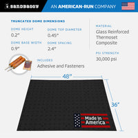 36x48 Black ADA Warning Pads