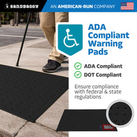 36x60 Black ADA Warning Pads