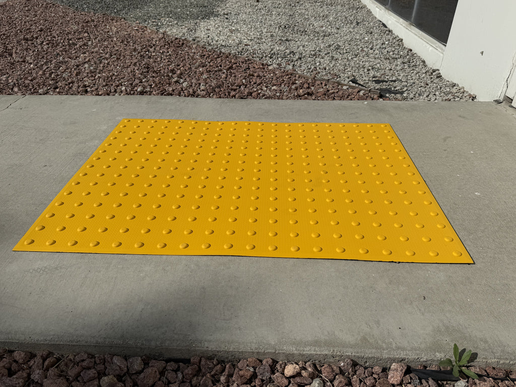 3 ft x 4 ft  ADA Tiles - Peel and Stick Surface Adhesive