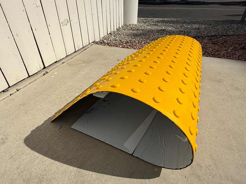 Flexible Mesh-Reinforced Peel & Stick ADA Tile (36" x 48") - 5 Minute Install (USA MADE)