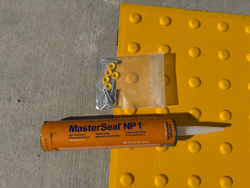 Flexible Mesh-Reinforced Peel & Stick ADA Tile (36" x 48") - 5 Minute Install (USA MADE)