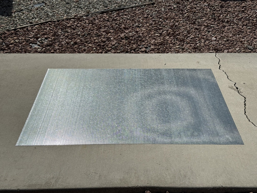Perforated Steel Sheet 36" x 48" - Perforated Metal Sheet - 20 Gauge