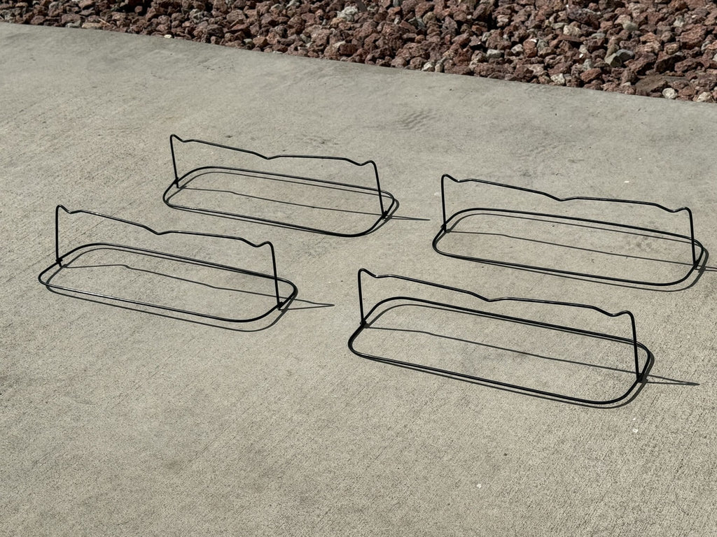 3 inch Steel Rebar Chairs for Concrete Footings - Triple Rod Capacity