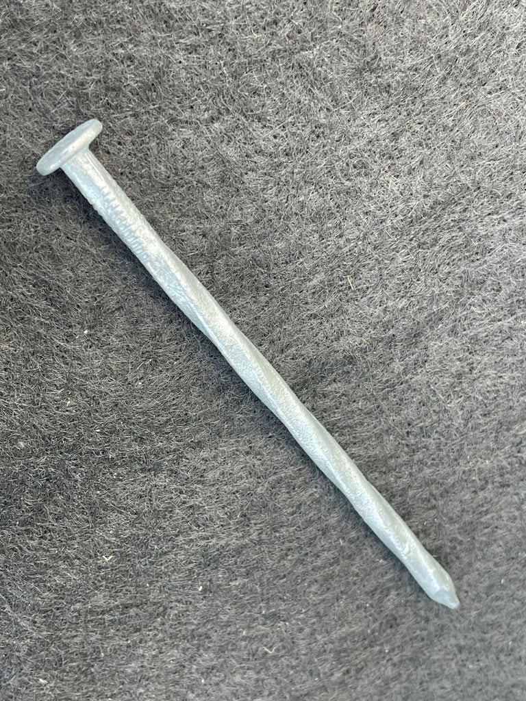 4 in. Galvanized Spiral Landscape Edging Spikes - 7 Gauge Steel