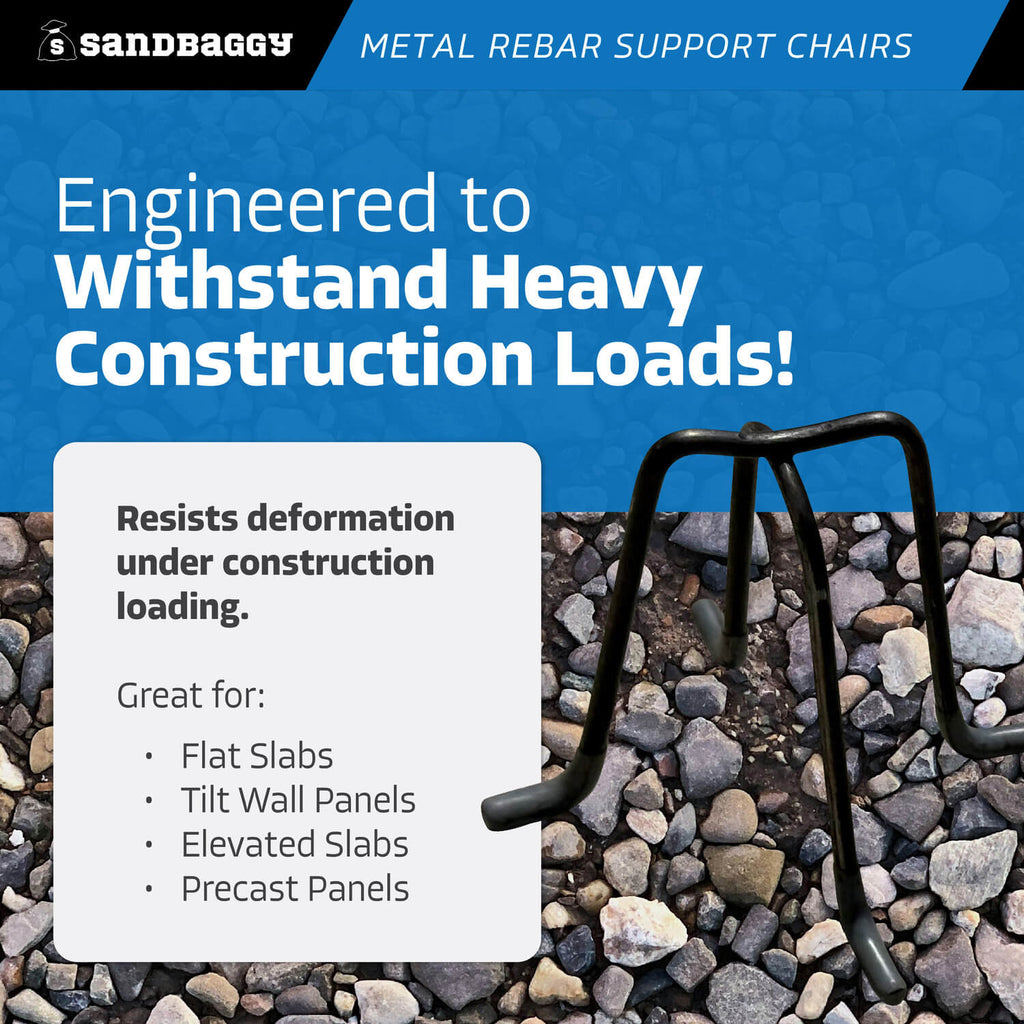 4 inch rebar metal support chairs - construction