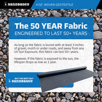 heavy duty driveway fabric