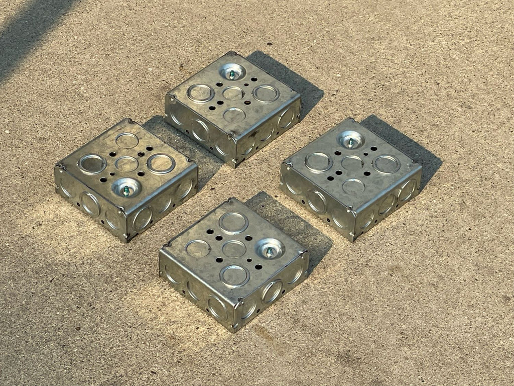 2 gang electrical outlet box