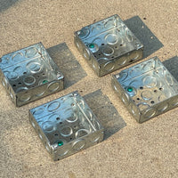 new work electrical switch box - 2 gang