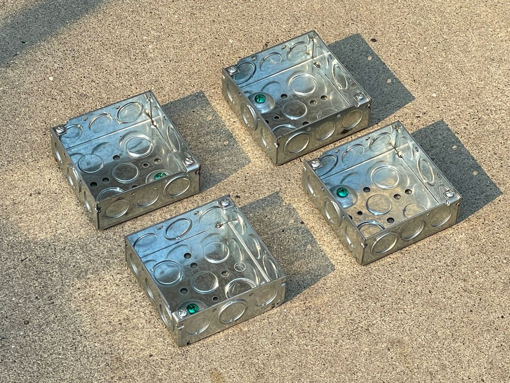 new work electrical switch box - 2 gang