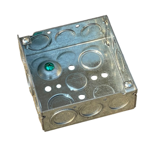 4" x 4" metal electrical box