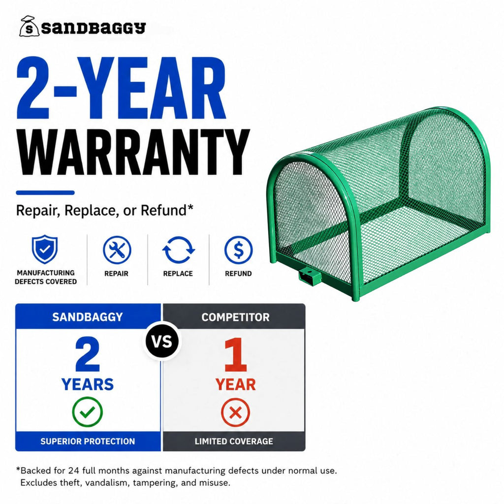 40x24x24 backflow security cage - 2 year warranty