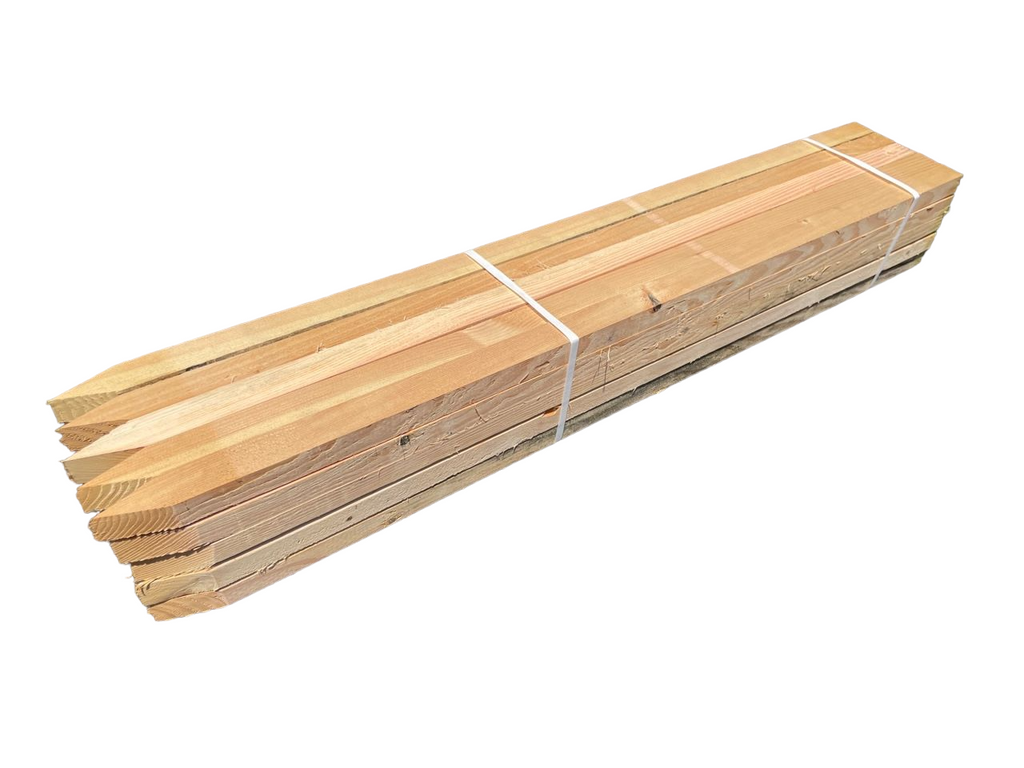 48" heavy duty wood stakes bundle of 50