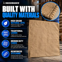 Extra large heavy duty burlap sack 