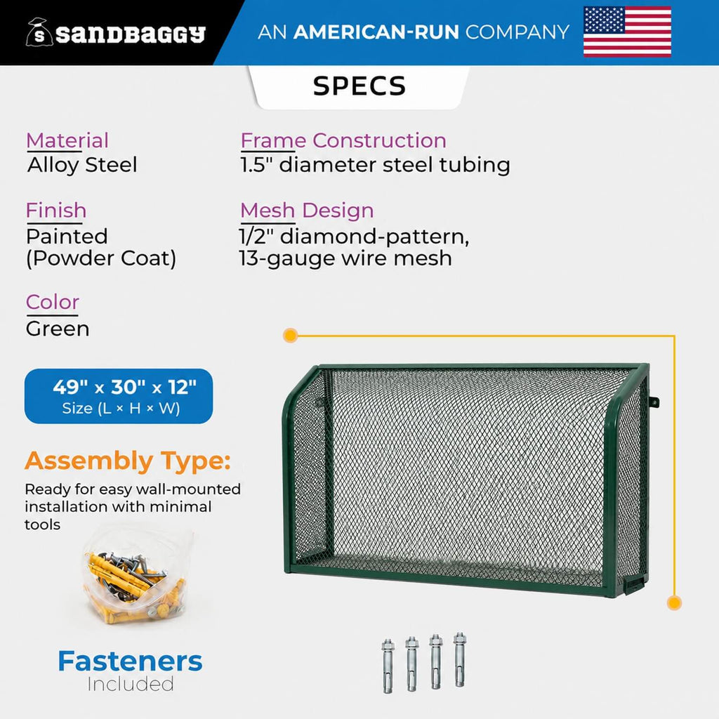 49x30x12 Wall Mounted Backflow Cage
