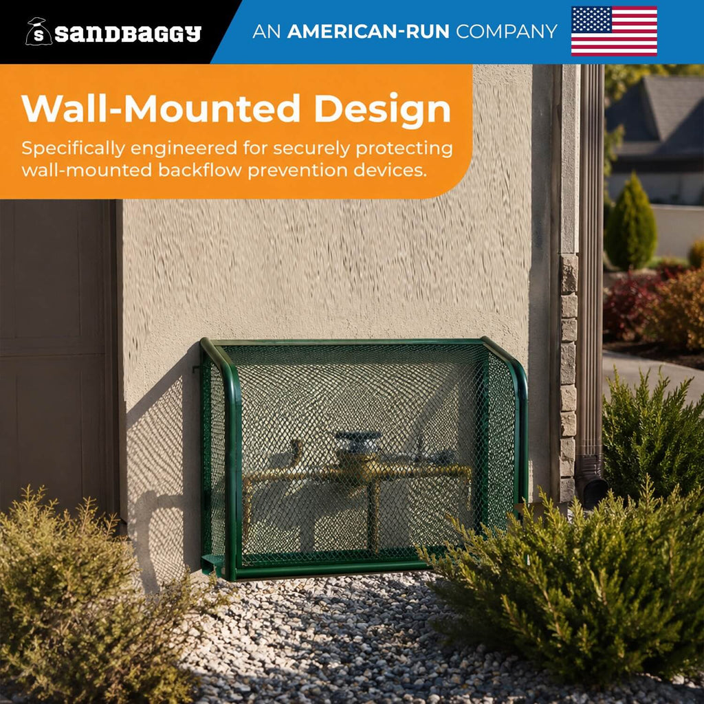 49x30x12 Wall Mounted Backflow Cage