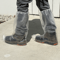 disposable plastic shoes and boot covers