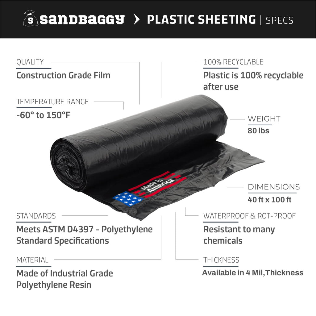 4 Mil Plastic Sheeting