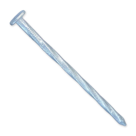 4 in. Galvanized Spiral Landscape Edging Spikes - 7 Gauge Steel