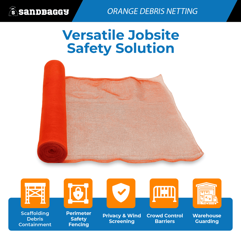 Versatile Debris Netting for work safety