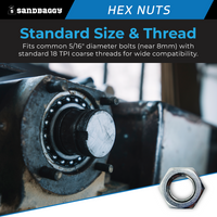 5/16 hex nut