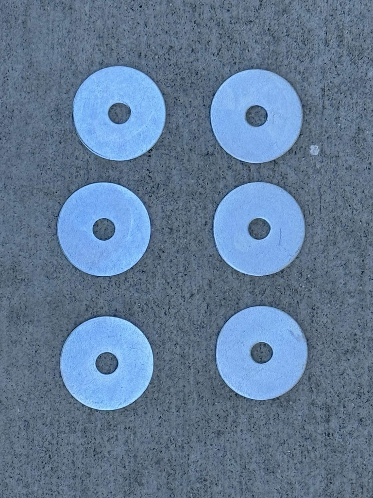 5/16” x 1-1/2” Galvanized Fender Washer (Zinc Plated)