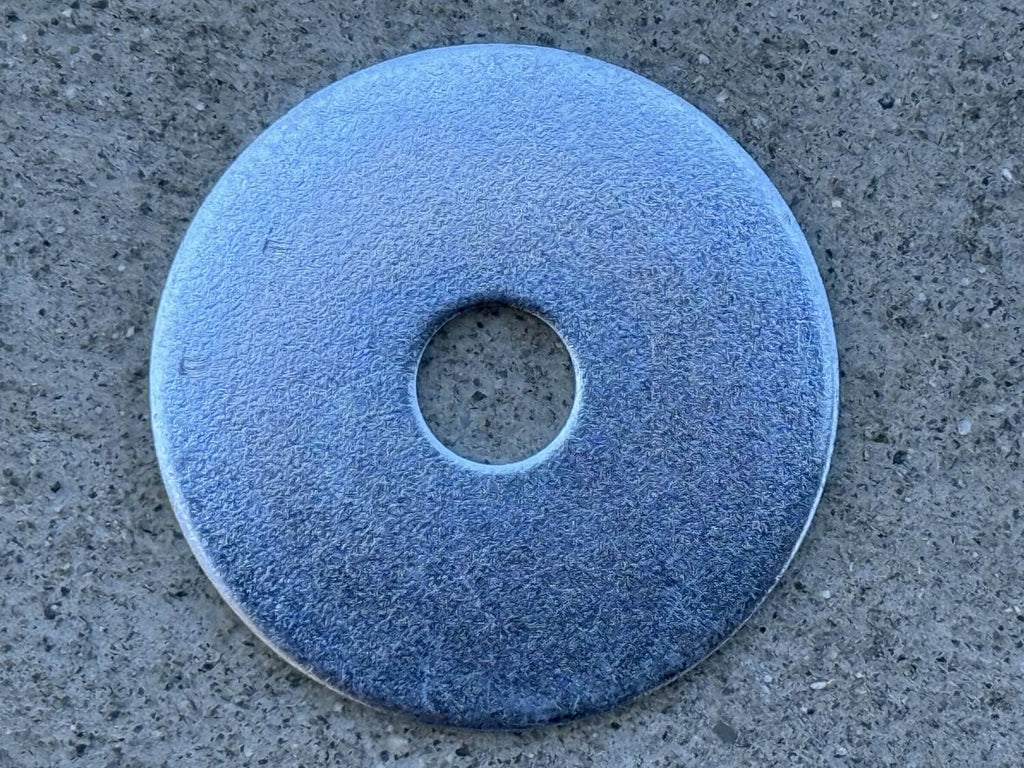 5/16” x 1-1/2” Galvanized Fender Washer (Zinc Plated)