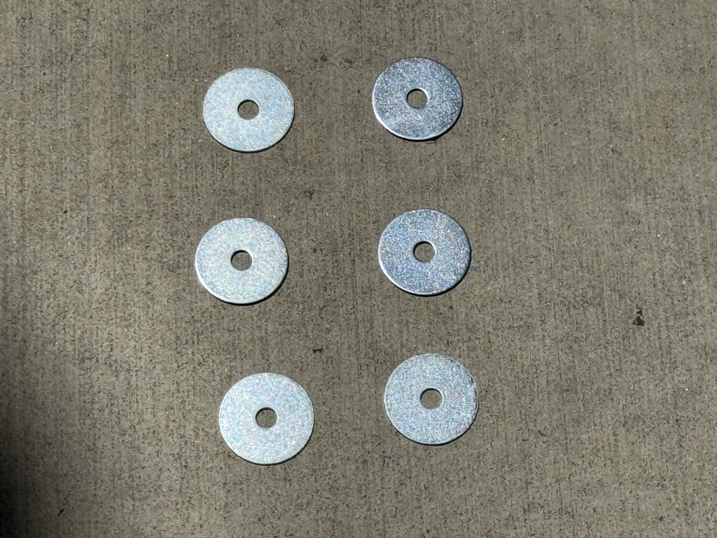 5/16” x 1-1/2” Galvanized Fender Washer (Zinc Plated)