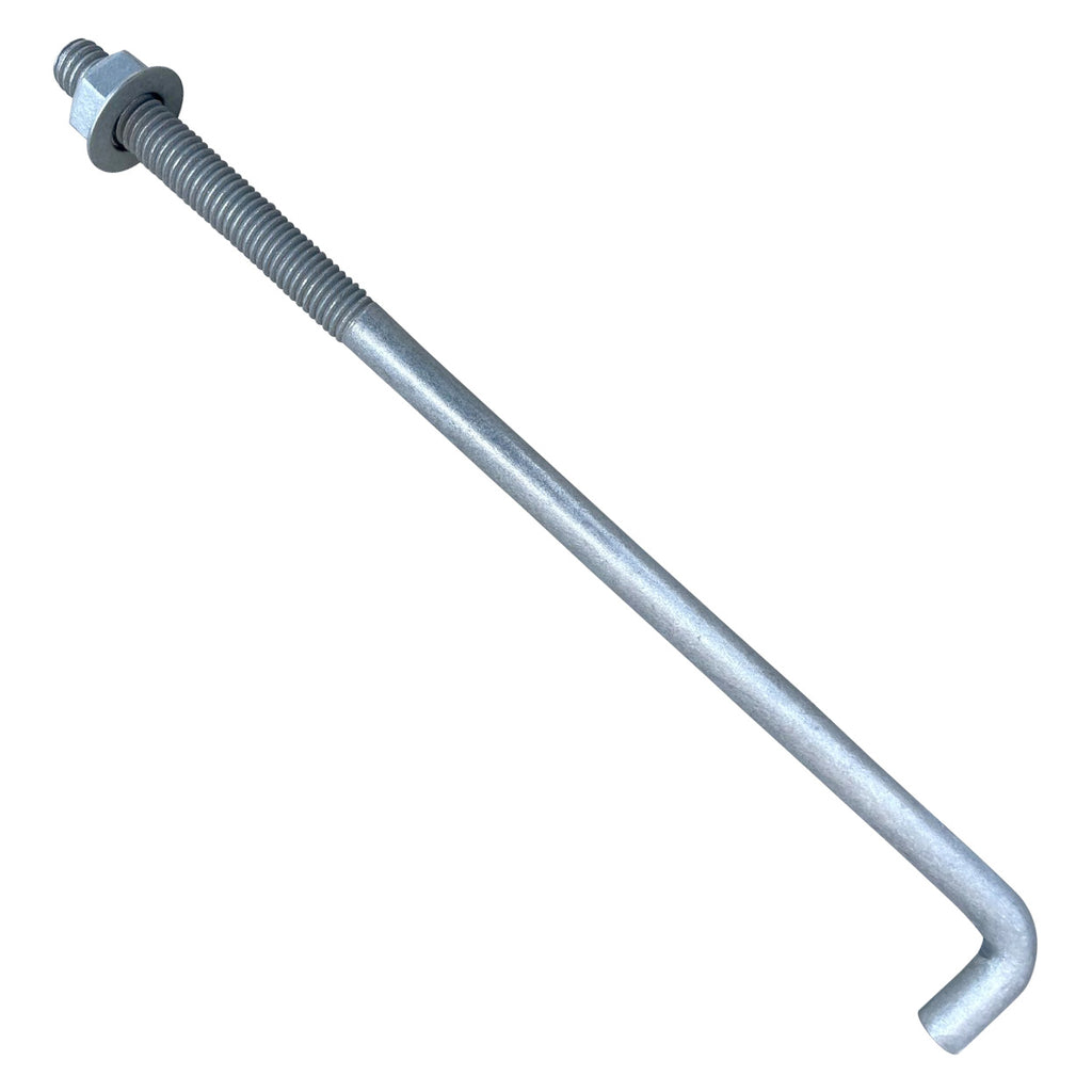 5/8" x 14" threaded concrete anchor bolts - L Bolt