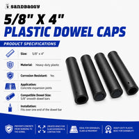 5/8 x 4 Dowel Caps for Concrete Forming