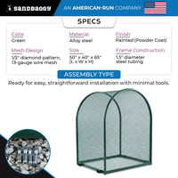 50x45x65 Security Backflow Cage