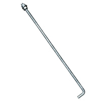 5/8" x 24" Threaded Concrete Anchor L-Bolts (Nuts & Washers Included) - Galvanized