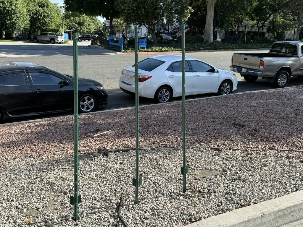 5 ft u channel fence post