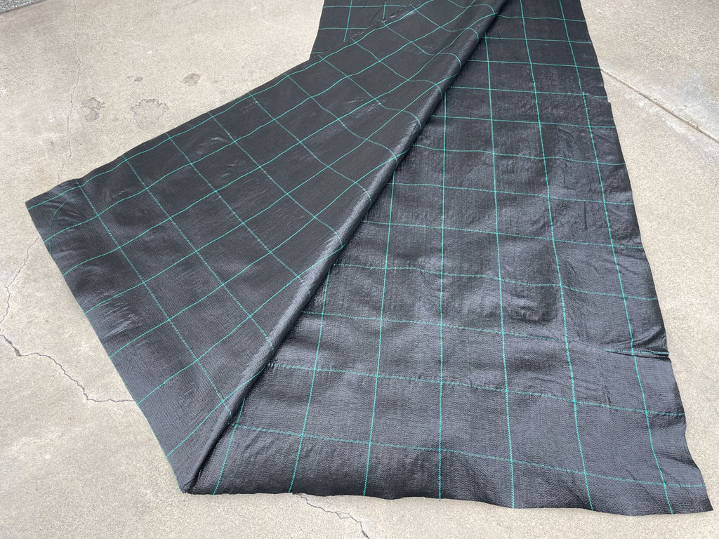 6 ft wide gridded landscape fabric