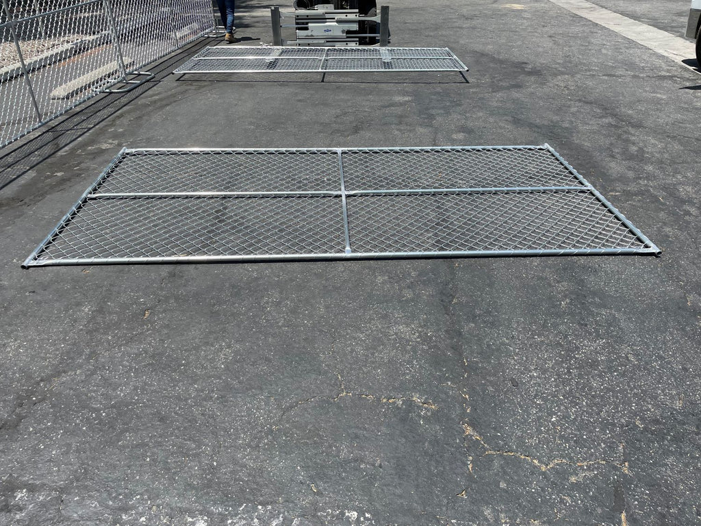 portable chain link fence panels