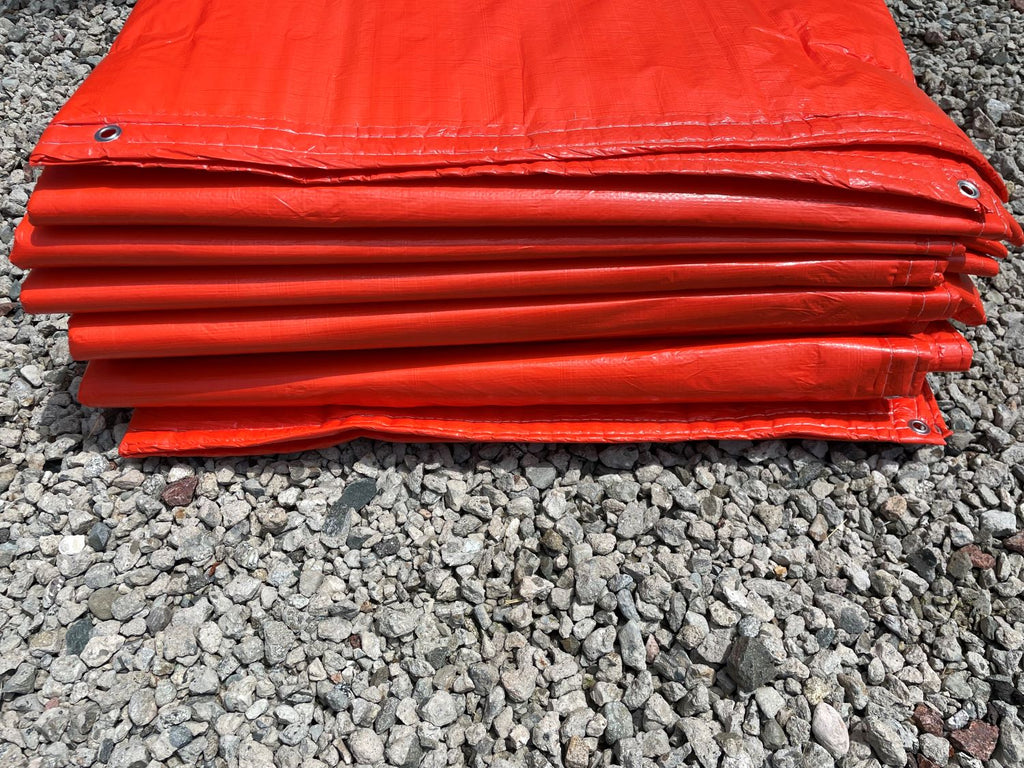 UV Resistant, Waterproof insulated concrete blankets with grommets