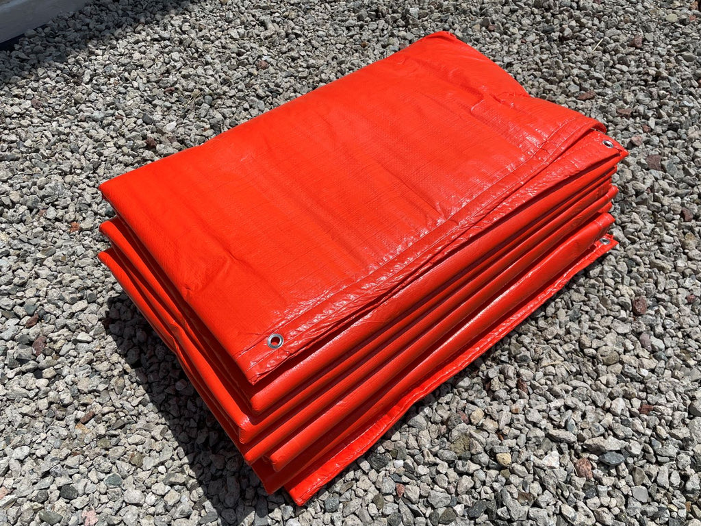 6 ft x 25 ft insulated concrete blankets