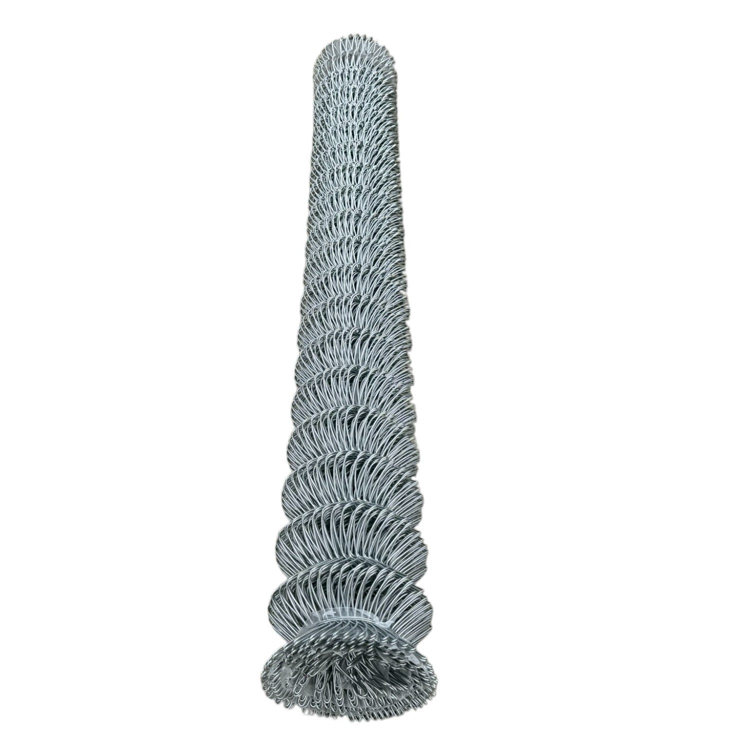 6 ft x 50 ft Galvanized Chain Link Fence Roll - 11.5 Gauge Steel ...