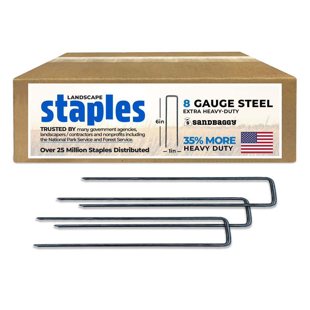 Extra Heavy Duty 6-Inch Landscape Staples