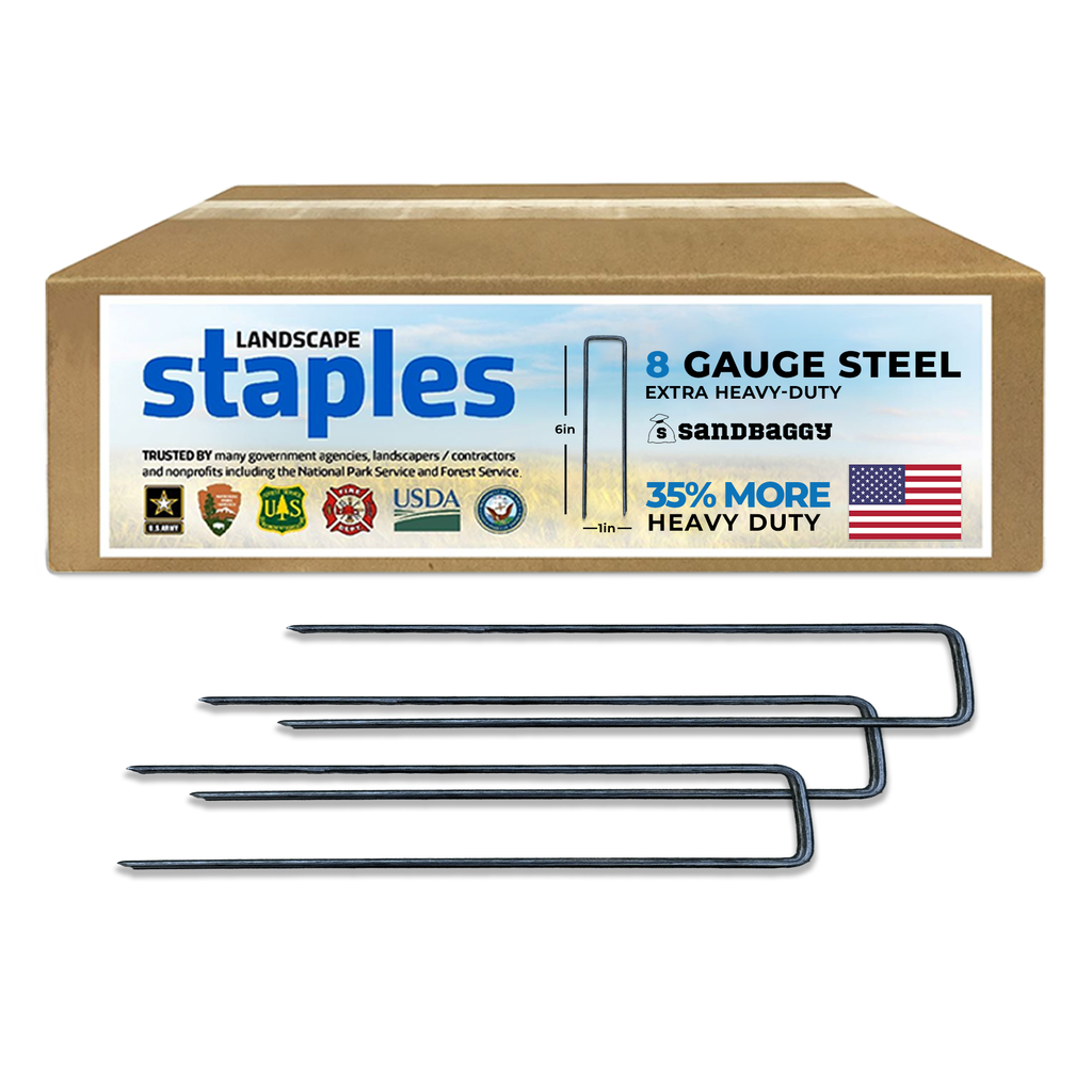Extra Heavy Duty 6-Inch Landscape Staples