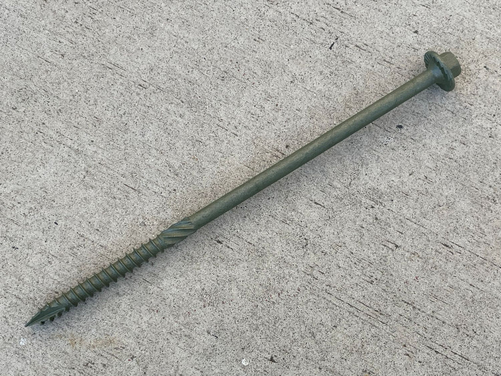 6 inch timber roofing screws