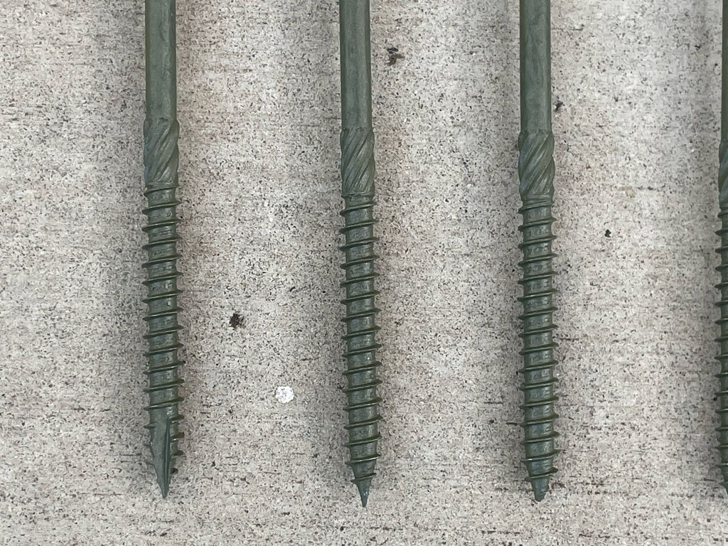 6 inch timber decking screws