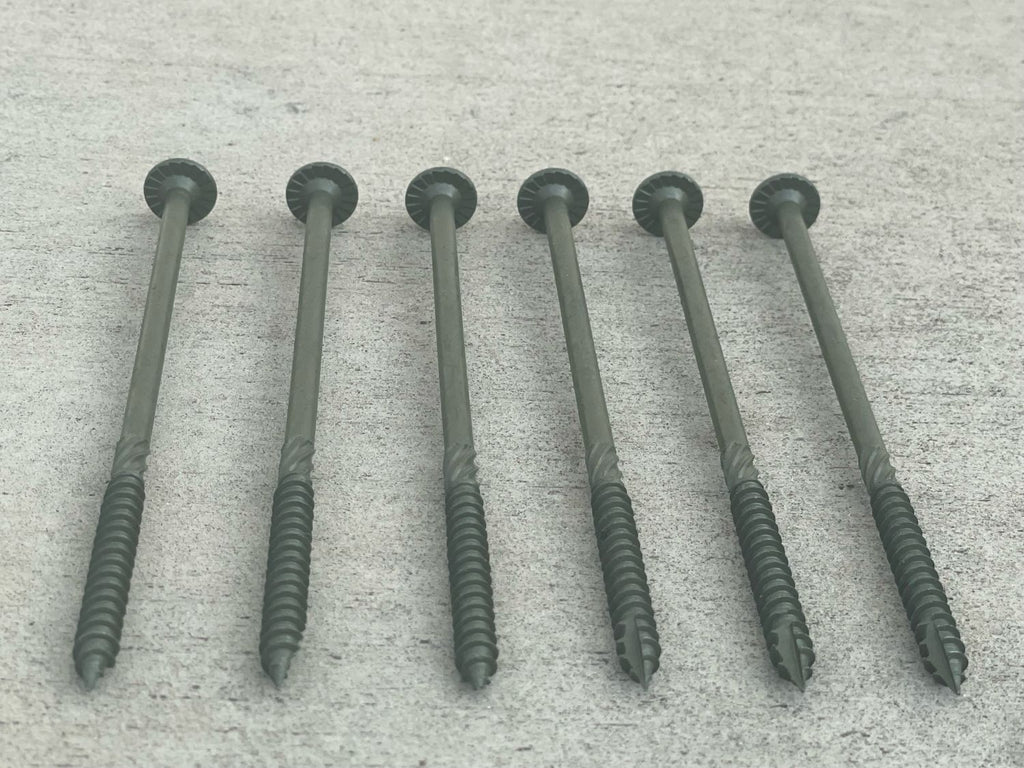 6" structural timber screws